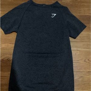 Gymshark dark grey medium tee vital seamless top